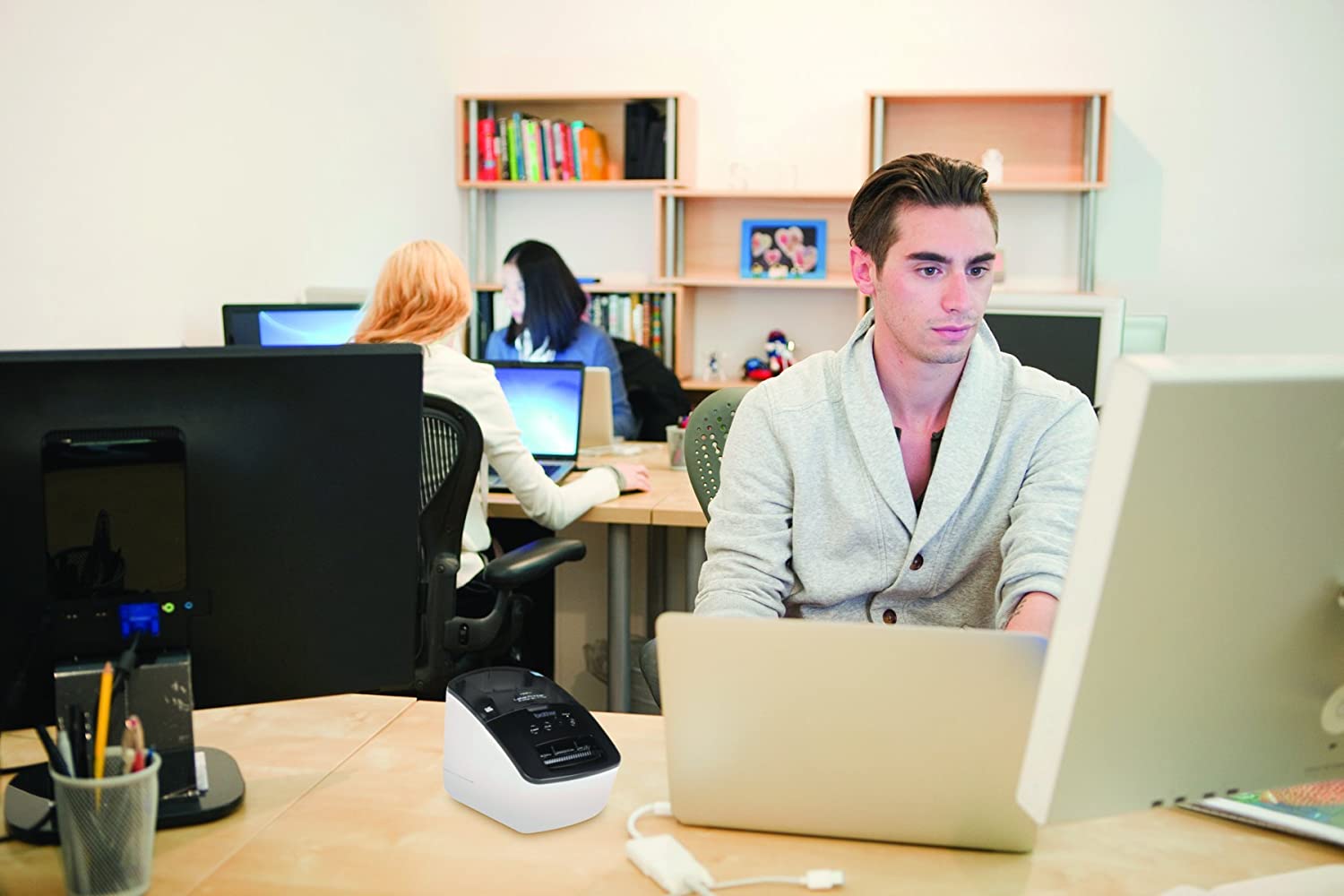 Brother High-Speed Label Printer with Wireless Networking (QL710W) Brother High-Speed Label Printer with Wireless Networking (QL710W)